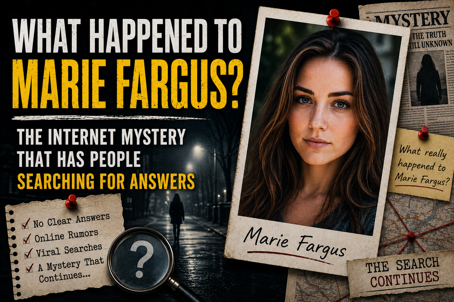 What Happened to Marie Fargus? A Closer Look at the Internet Mystery