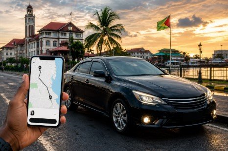 Uber alternative in Guyana
