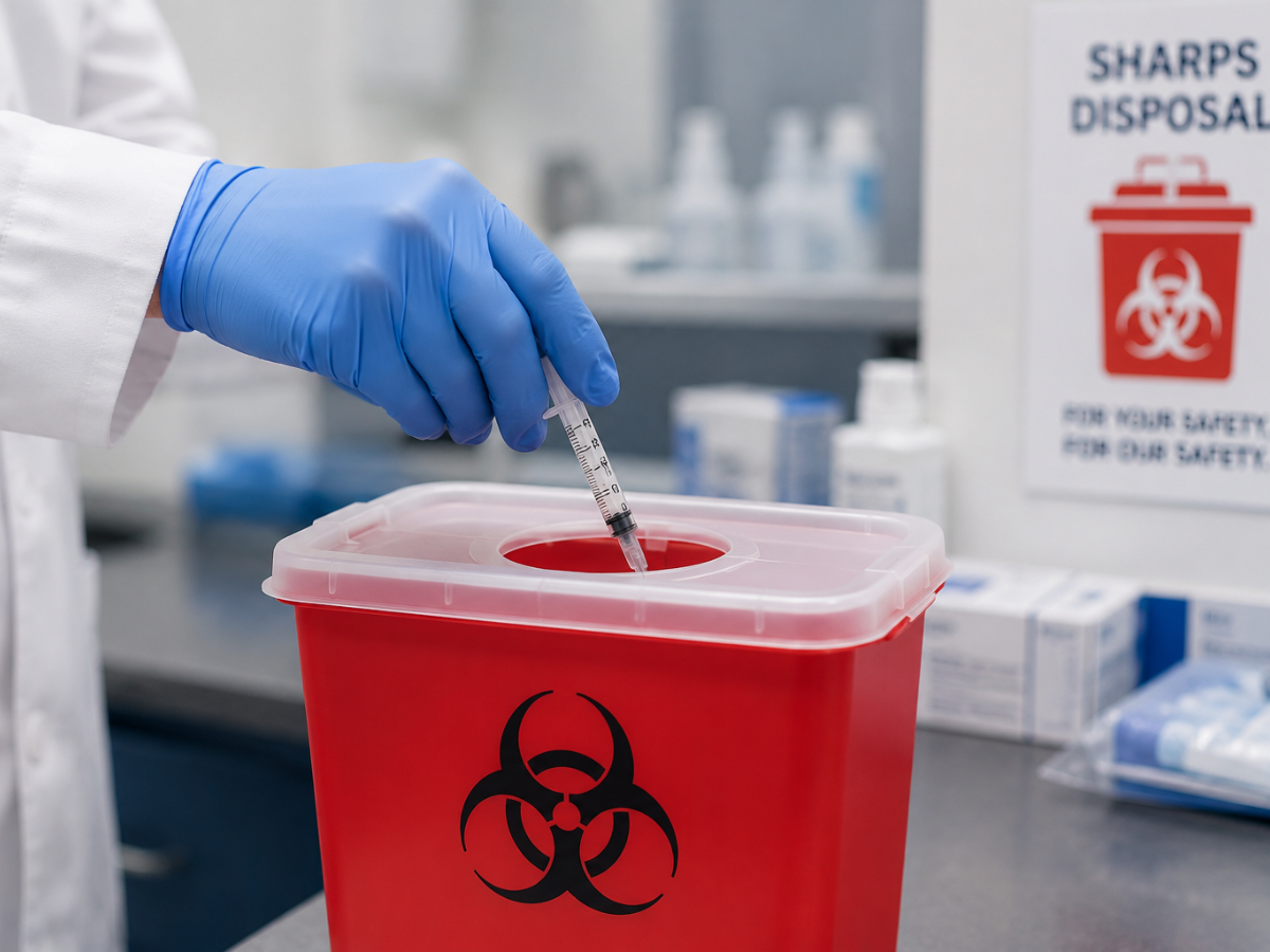 sharps disposal in Virginia